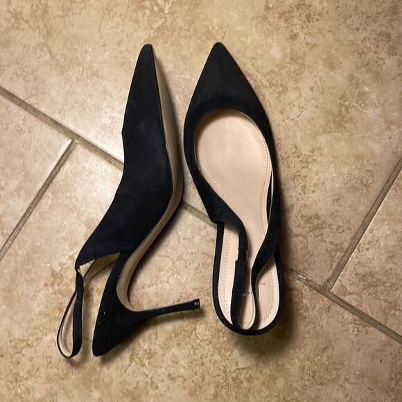 Black suede heels - Picture 5 of 5